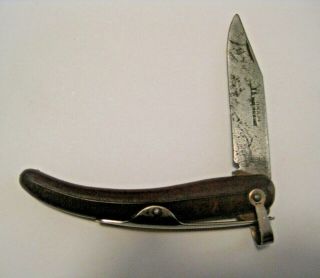Vintage Okapi Made In Germany Folding Knife Unique Design L@@k