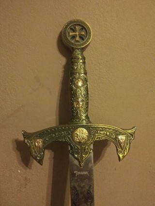 47 " Long Full Size Medieval 12th Century Knights Templar Crusader Sword