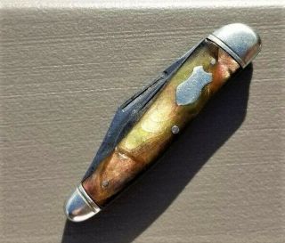 Heavy Henry Sears & Son Dog Leg Celluloid Jack,  3 And 1/4 Inches Closed.