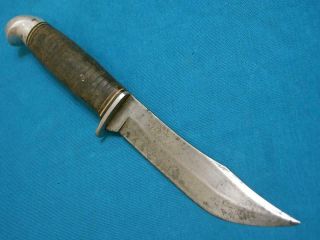 Vintage Craftsman Usa Hunting Skinning Bowie Knife Knives Survival Western L66