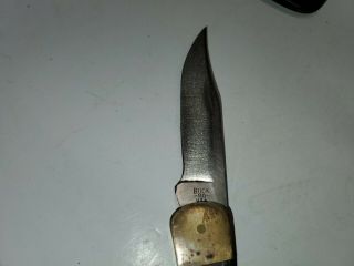 Vintage Buck 110 USA Folding Lock Blade Pocket Knife 3