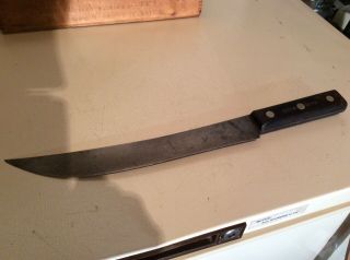 Vintage J.  Russell & Co.  Green River Skinning Knife 12 " Blade / 18 " Long