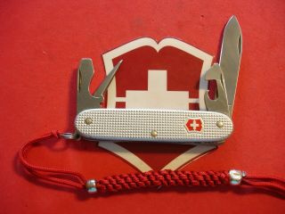 Ntsa Swiss Army Victorinox Multifuntion Pocket Knife Silver Alox Pioneer