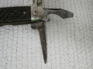 Vintage Ulster USA Boy Scouts of America BSA Multi Tool Pocket Knife 3