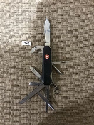 Wenger Swiss Army Knife - 85mm Handyman - Black - No Reserve929