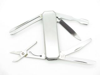 Vtg Parker Frost Seki Japan Stainless Gentleman Folding Pocket Knife Multi Tool