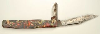 Vintage End Of Day Celluloid Jack Pocket Knife Knives - Junk Drawer Estate Find
