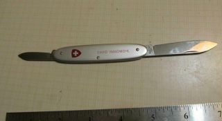 Lite 3 - 3/8 " Closed Victorinox Switzerland Elinox 2 - Blade Pocket Knife