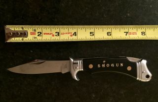 4 - 5/8 " Japan Vanadium Stainless Steel Shogun Clip Point Blade Folding Knife