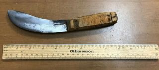 J.  Russell & Co.  Green River Mountain Man Skinning Knife 5 " Blade Vintage